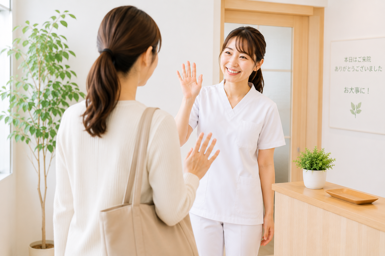 お大事に！